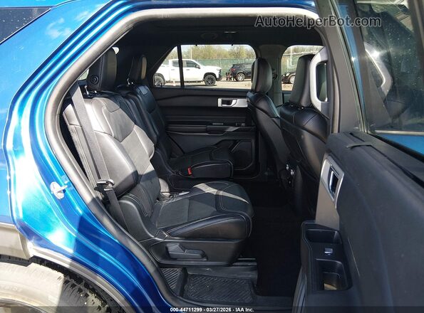 1FM5K8GC8LGC50141 2020 FORD FORD EXPLORER Синий Вид наклейки с VIN-кодом