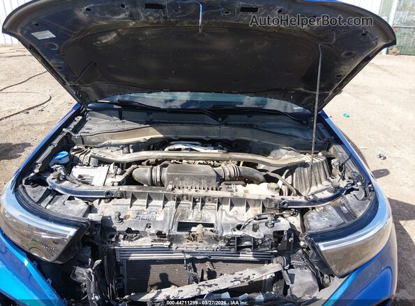 1FM5K8GC8LGC50141 2020 FORD FORD EXPLORER Синий Вид сзади
