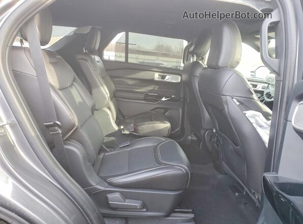 1FM5K8GC8MGA44545 2021 FORD FORD EXPLORER Gray Vista interior trasera