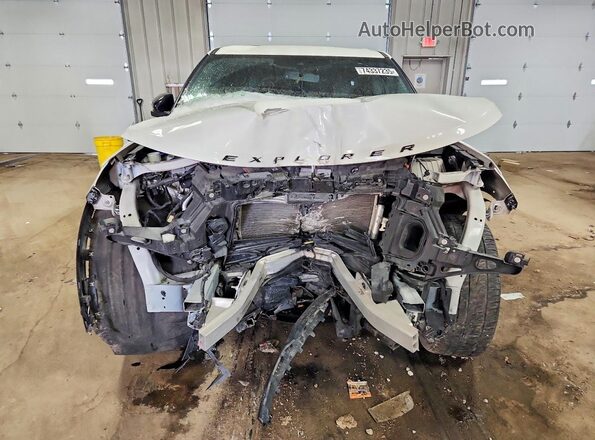 1FM5K8GCXMGA45485 2021 FORD FORD EXPLORER White Widok z przodu