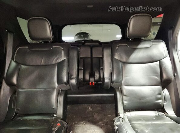 1FM5K8GCXMGA45485 2021 FORD FORD EXPLORER White Widok tylnych siedzeń