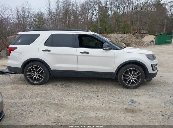 1FM5K8GT2GGC27203 2016 FORD FORD EXPLORER White 