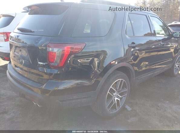 1FM5K8GT2KGA01669 2019 FORD FORD EXPLORER Black Հետևի աջ