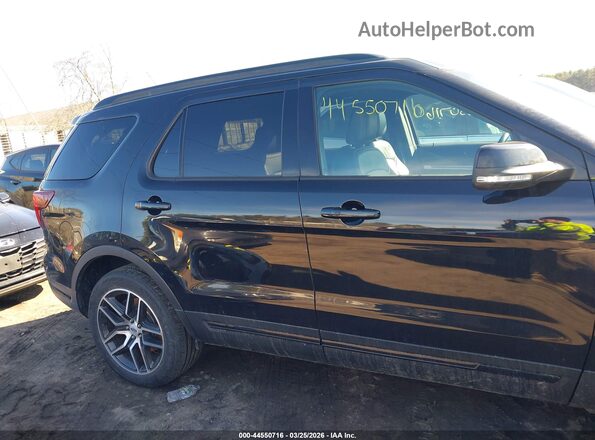 1FM5K8GT2KGA01669 2019 FORD FORD EXPLORER Black Սալոնի 360 աստիճան տեսք