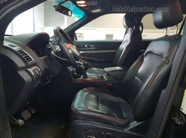 1FM5K8GT4GGA00689 2016 FORD FORD EXPLORER Black Widok wnętrza z przodu