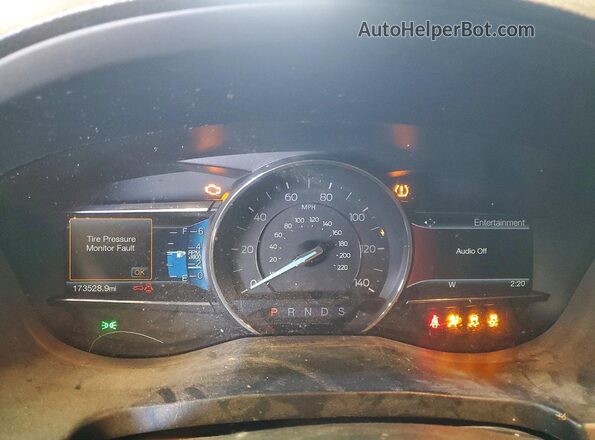 1FM5K8GT4GGA00689 2016 FORD FORD EXPLORER Black Widok zestawu wskaźników