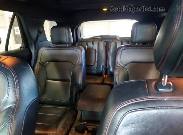 1FM5K8GT4GGA00689 2016 FORD FORD EXPLORER Black Widok tylnych siedzeń