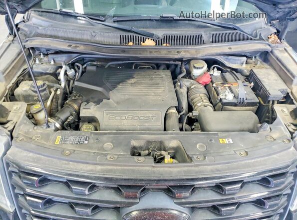 1FM5K8GT4GGA00689 2016 FORD FORD EXPLORER Black Widok komory silnika