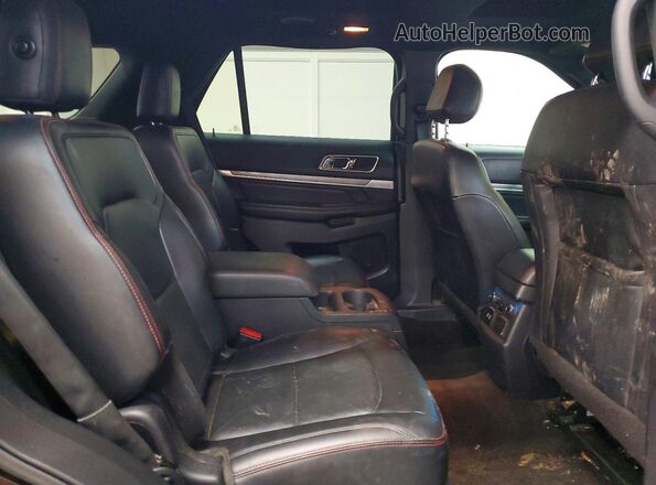 1FM5K8GT4GGA00689 2016 FORD FORD EXPLORER Black Widok wnętrza z tyłu