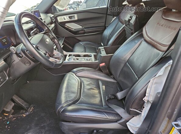 1FM5K8HC0MGA67848 2021 FORD FORD EXPLORER Gray Vista interior delantera