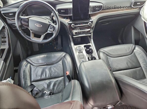 1FM5K8HC0MGA67848 2021 FORD FORD EXPLORER Gray Vista del salpicadero
