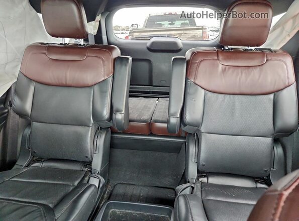 1FM5K8HC0MGA67848 2021 FORD FORD EXPLORER Gray Vista de los asientos traseros