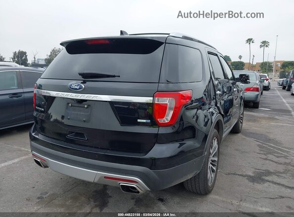 1FM5K8HT3GGB42353 2016 FORD FORD EXPLORER Black Tył prawy
