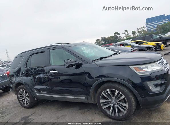1FM5K8HT3GGB42353 2016 FORD FORD EXPLORER Black Widok wnętrza z tyłu
