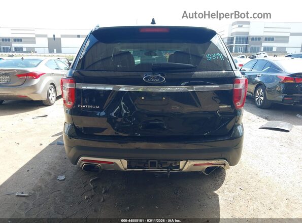 1FM5K8HT7HGE10547 2017 FORD FORD EXPLORER Black Front view