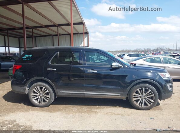 1FM5K8HT7HGE10547 2017 FORD FORD EXPLORER Black Rear interior view