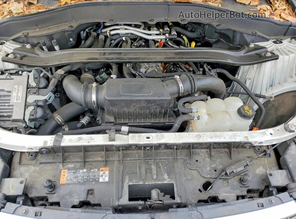 1FM5K8LC0MGC08845 2021 FORD FORD EXPLORER White Vista del compartimento del motor