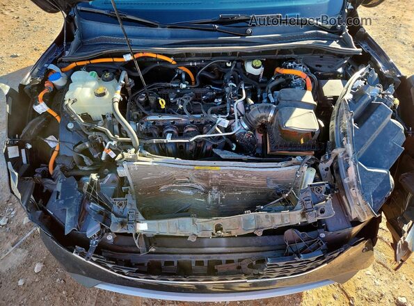 1FMCU0BZ2MUA57940 2021 FORD ESCAPE Blue Engine compartment view
