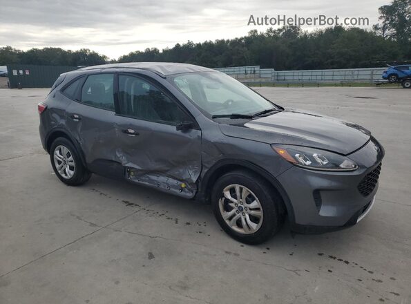 1FMCU0F66MUA50652 2021 FORD ESCAPE Gray Front right