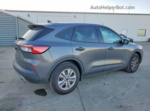 1FMCU0F69MUA95536 2021 FORD ESCAPE Gray Задня права чверть