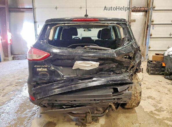 1FMCU0F72GUC59514 2016 FORD ESCAPE Black Widok z tyłu