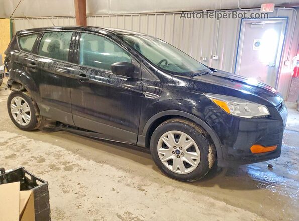 1FMCU0F72GUC59514 2016 FORD ESCAPE Black Przód prawy