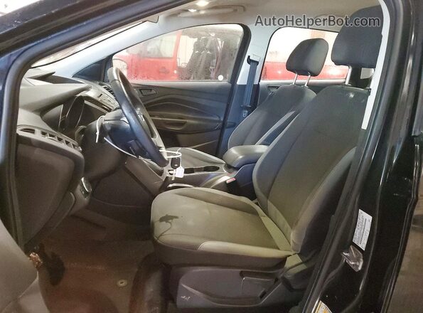 1FMCU0F72GUC59514 2016 FORD ESCAPE Black Widok wnętrza z przodu