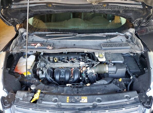 1FMCU0F72GUC59514 2016 FORD ESCAPE Black Widok wnętrza z tyłu