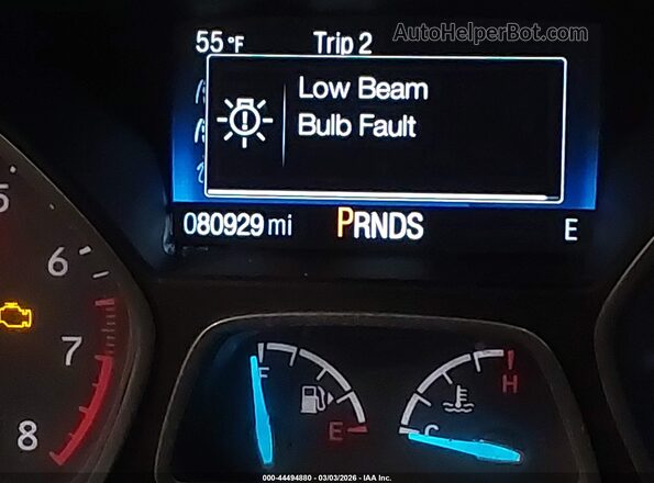 1FMCU0F73KUB78501 2019 FORD ESCAPE Gray 