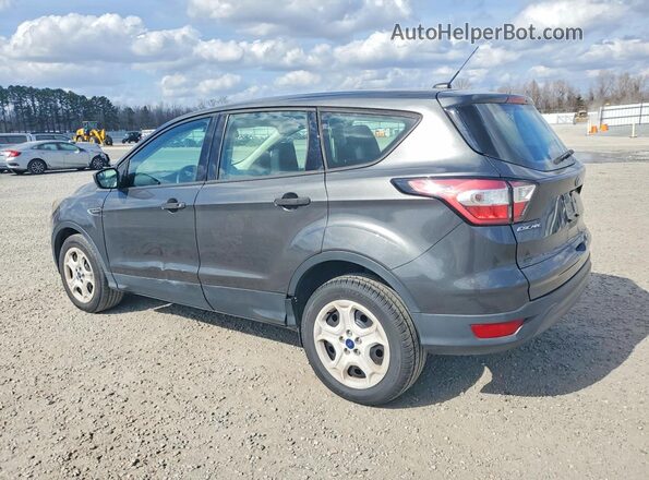 1FMCU0F77JUB58508 2018 FORD ESCAPE Gray Trasero izquierdo