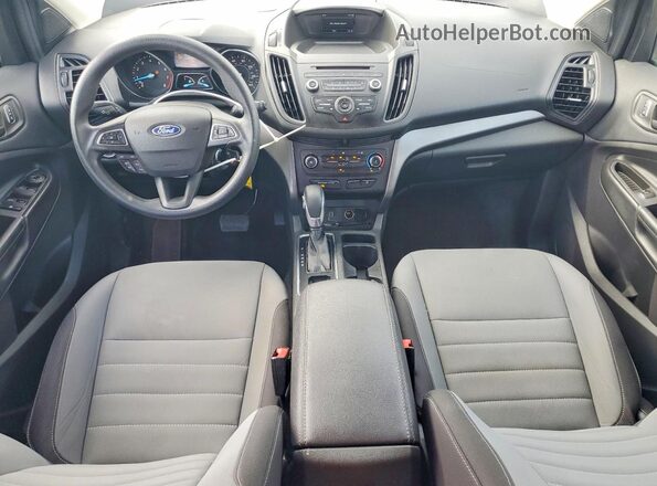 1FMCU0F77JUB58508 2018 FORD ESCAPE Gray Vista del salpicadero