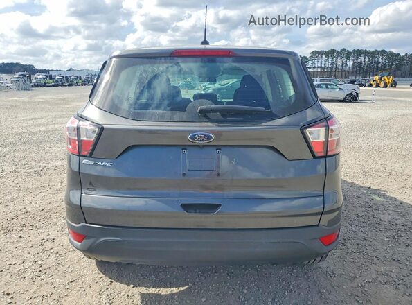 1FMCU0F77JUB58508 2018 FORD ESCAPE Gray Vista trasera