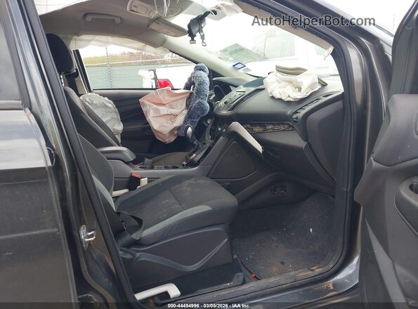 1FMCU0F79GUB23445 2016 FORD ESCAPE Gray Vista interior delantera