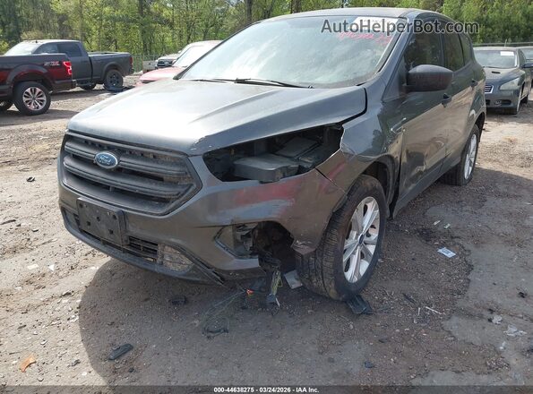1FMCU0F7XHUB02282 2017 FORD ESCAPE Gray Widok z przodu