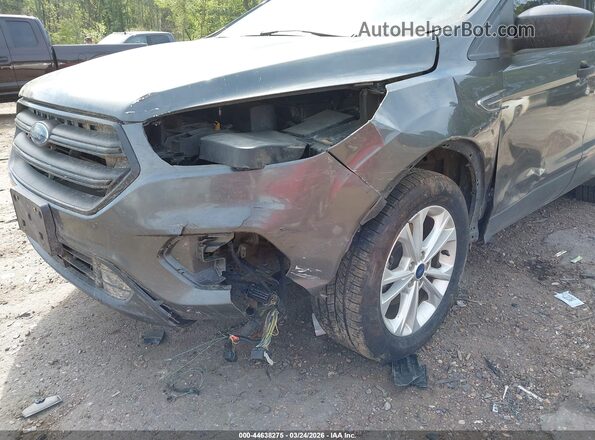 1FMCU0F7XHUB02282 2017 FORD ESCAPE Gray Widok wnętrza z tyłu