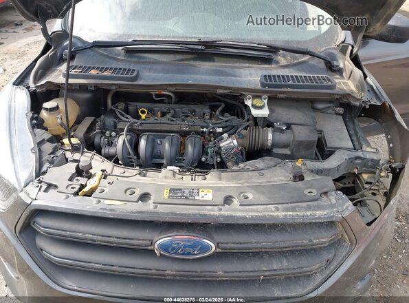 1FMCU0F7XHUB02282 2017 FORD ESCAPE Gray Widok z tyłu