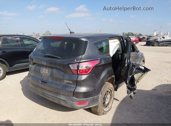 1FMCU0F7XHUD93317 2017 FORD ESCAPE Gray Trasero derecho