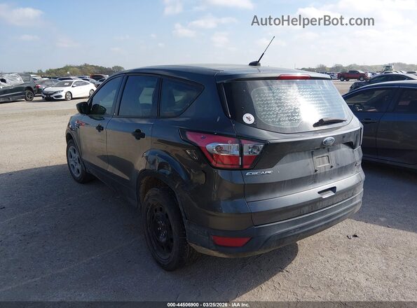 1FMCU0F7XHUD93317 2017 FORD ESCAPE Gray Trasero izquierdo