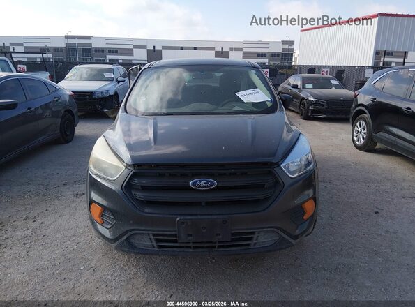1FMCU0F7XHUD93317 2017 FORD ESCAPE Gray Vista del cuadro de instrumentos