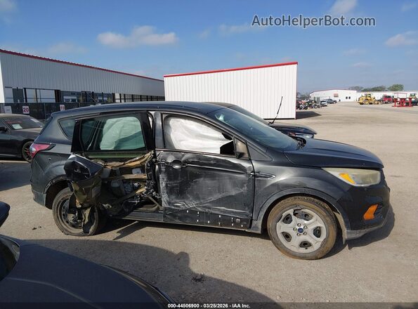 1FMCU0F7XHUD93317 2017 FORD ESCAPE Gray Vista interior trasera