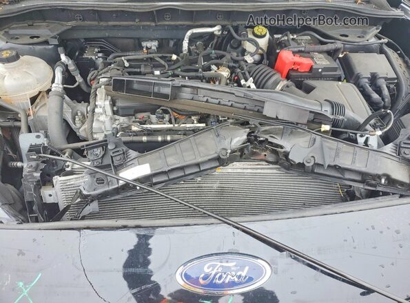 1FMCU0G63MUB14385 2021 FORD ESCAPE Black Vista del compartimento del motor