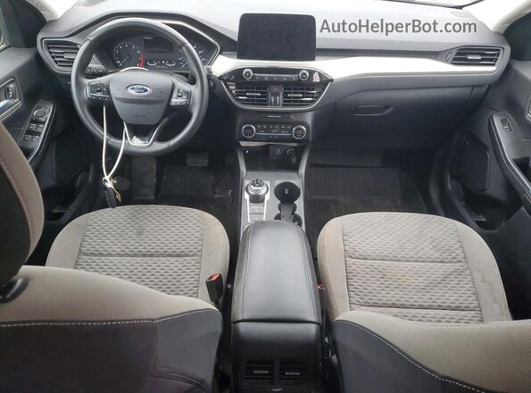 1FMCU0G63MUB14385 2021 FORD ESCAPE Black Vista del salpicadero