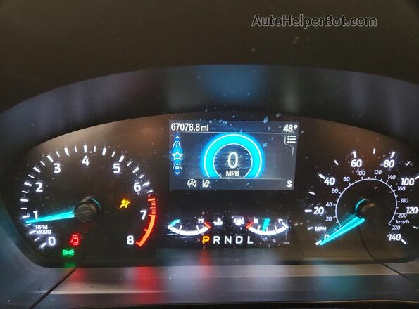 1FMCU0G64MUA97628 2021 FORD ESCAPE Black Instrument cluster view
