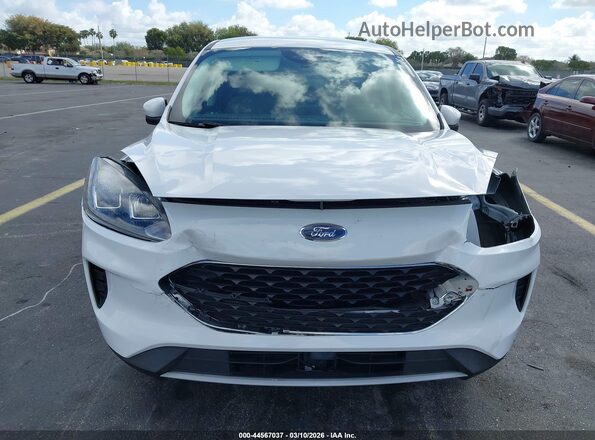 1FMCU0G65MUB00391 2021 FORD ESCAPE White Vista frontal