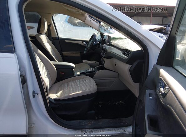 1FMCU0G68LUA54859 2020 FORD ESCAPE White Front interior view