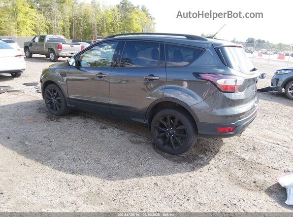 1FMCU0GD1JUD46932 2018 FORD ESCAPE Gray Rear left