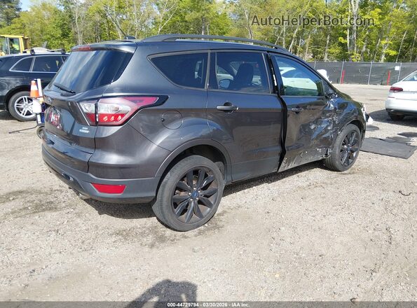 1FMCU0GD1JUD46932 2018 FORD ESCAPE Gray Rear right