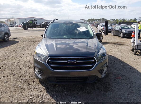 1FMCU0GD1JUD46932 2018 FORD ESCAPE Gray Instrument cluster view