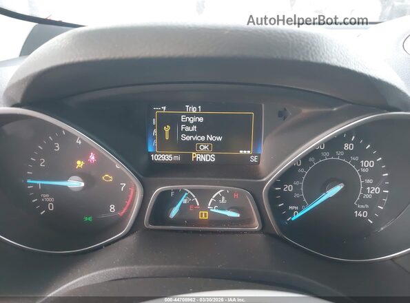 1FMCU0GD2HUE96686 2017 FORD ESCAPE White Вид задніх сидінь