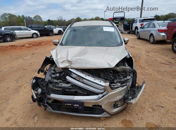 1FMCU0GD2JUC16576 2018 FORD ESCAPE Tan Vista del cuadro de instrumentos